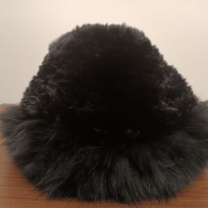 Black Fur Hat